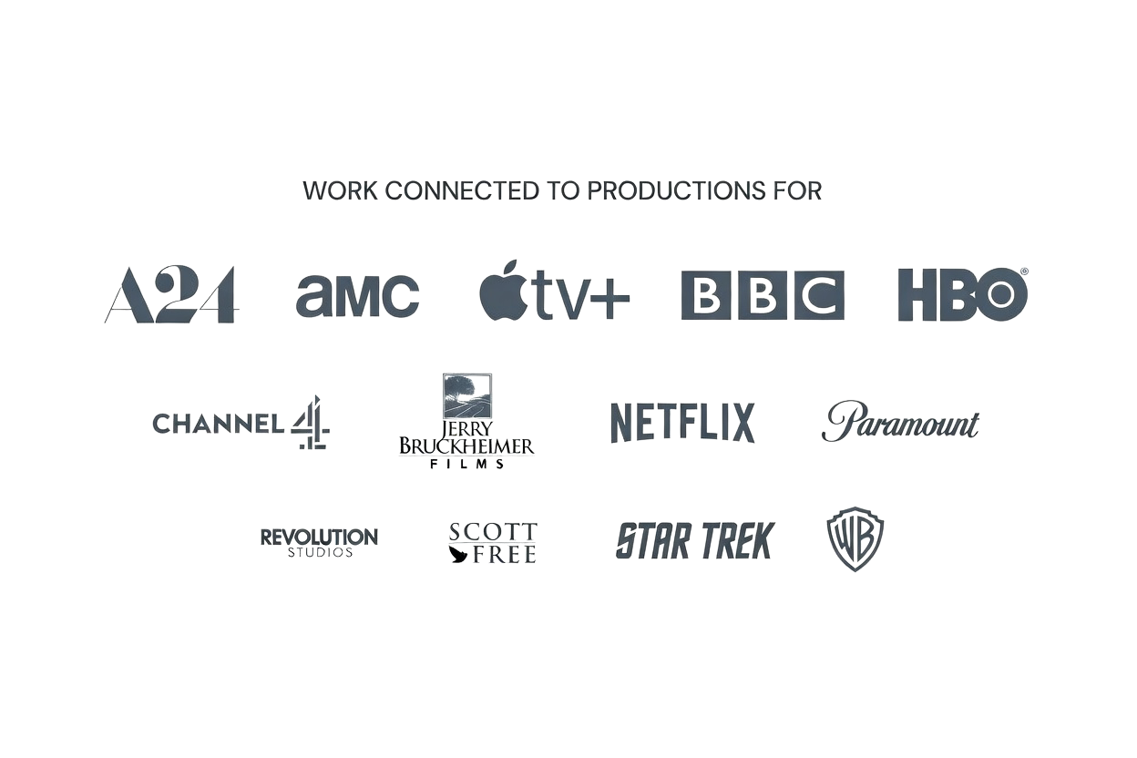 Who we work with. Studios connected to avantoui Avantoui - Private Acting Coach and Forensic Performance Consultant for Film and TV.